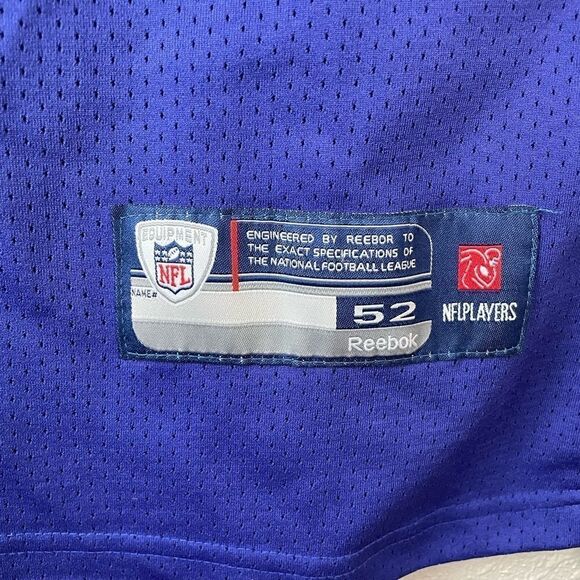 Reebok Onfield NFL Minnesota Vikings Adrian Peterson #28 Jersey Size 52 - Picture 6 of 8